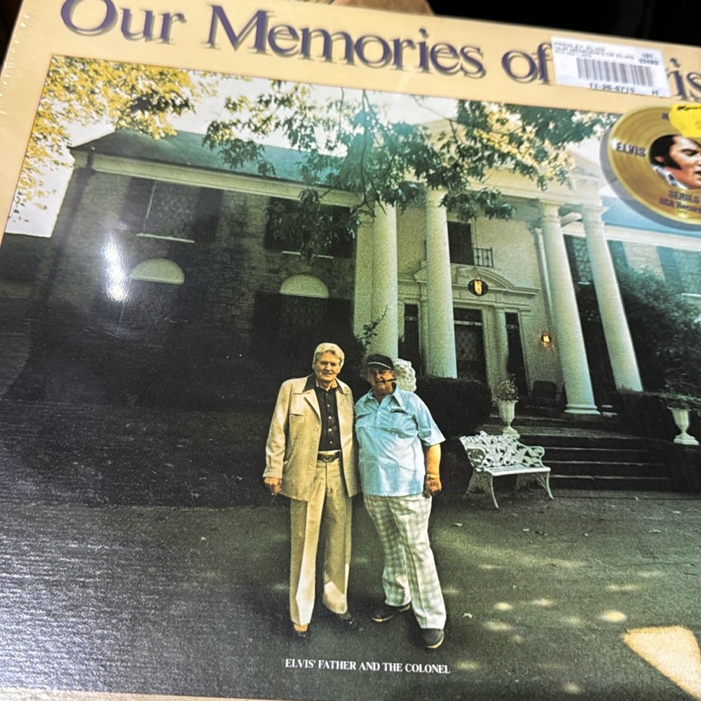 Our memories of Elvis Presley vinyl record